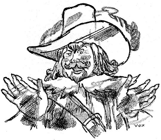 Le Gascon caricaturé